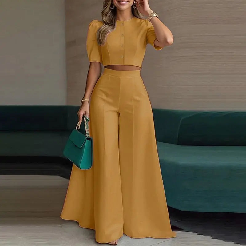Ensemble chic 2 Pièces Femme Été 2026